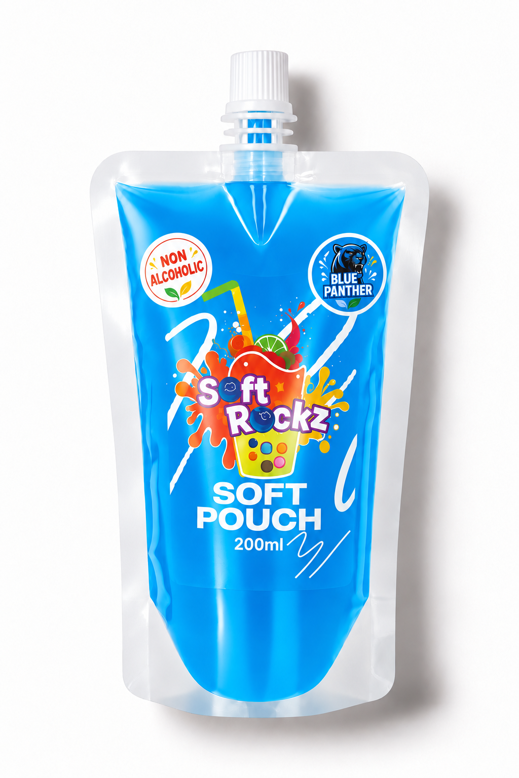 Blue Panther Soft Pouch