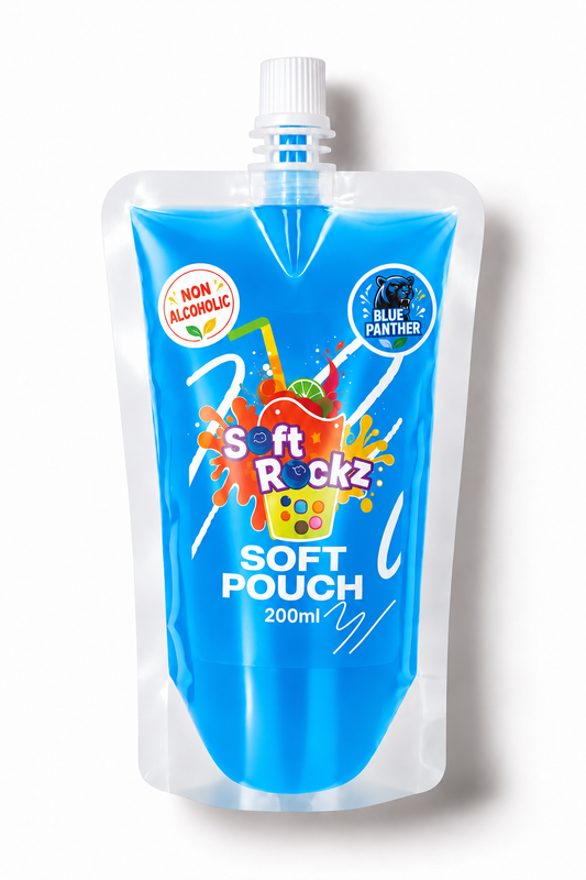 Blue Panther Soft Pouch