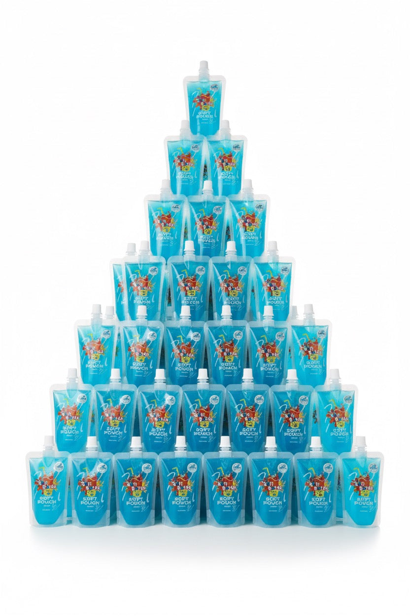 Blue Panther Soft Pouch