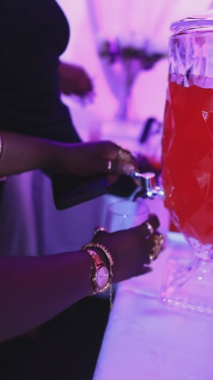 Cocktail/Mocktail Table Dispenser Setup